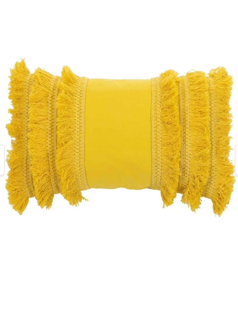 SAFAVIEH Grema Boho Fringe Accent Throw Pillow - 12